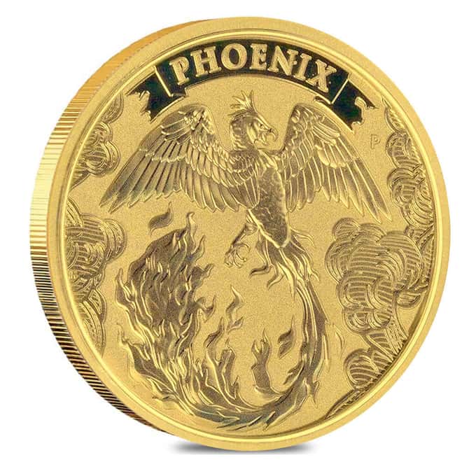 2022 1/4 oz Australia Phoenix Gold Coin BU Perth Mint