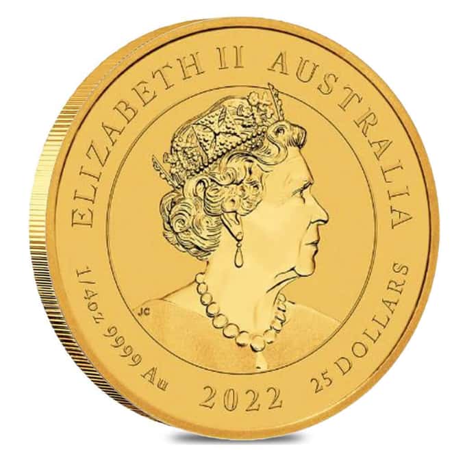 2022 1/4 oz Australia Phoenix Gold Coin BU Perth Mint