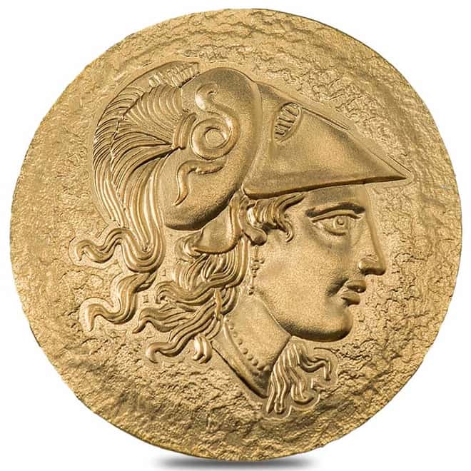 2022 1/2 gram Alexander the Great Gold Coin Cook Islands .9999 Fine