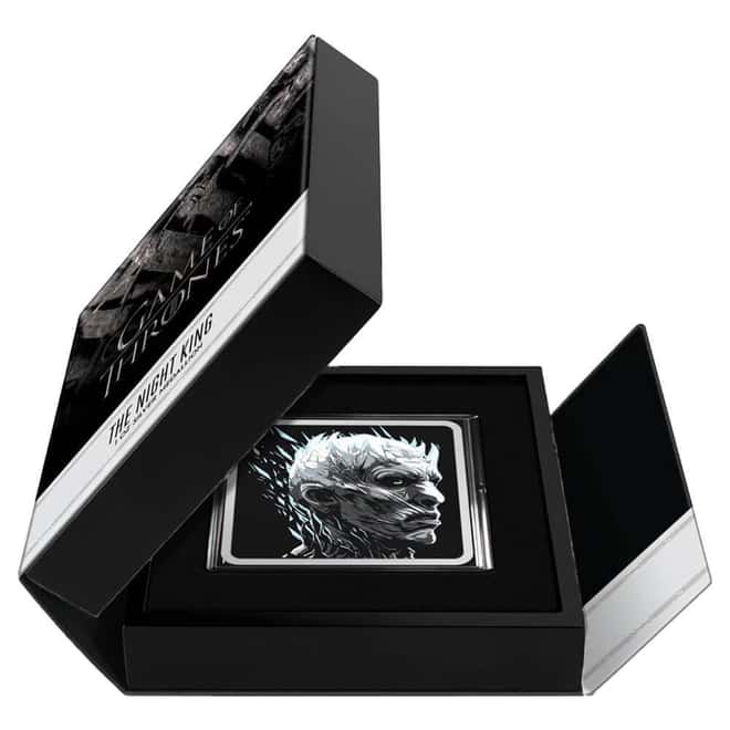 2022 1 oz Game of Thrones Night King Proof Silver Medallion