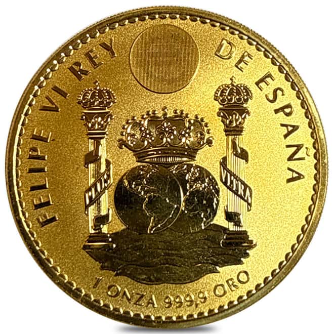 2022 1 oz Spain Bull Reverse Proof Gold Coin .9999 Fine