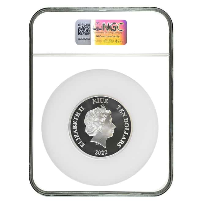 2022 Niue 3 oz DC Comics Batman Classic Proof Silver Coin NGC PF 70 UCAM