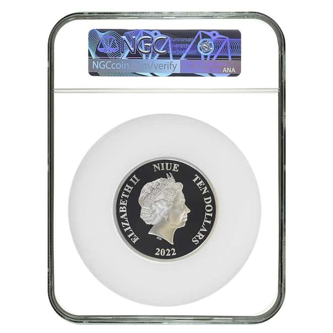 2022 Niue 3 oz Star Wars Darth Vader Proof Silver Coin NGC PF 70 UCAM FR