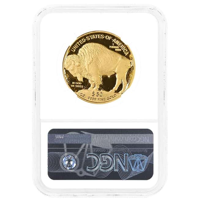 2022-W 1 oz $50 Proof Gold American Buffalo NGC PF 70 UCAM AR