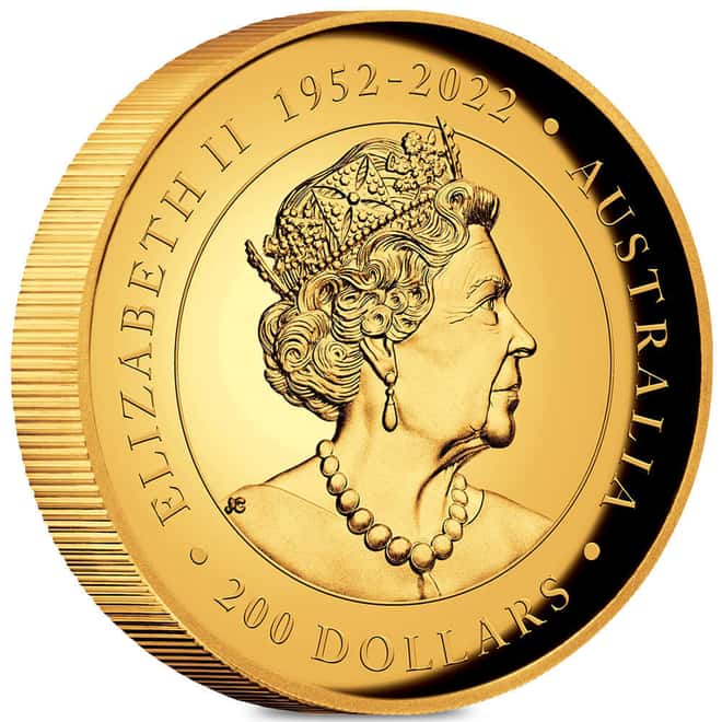 2023 2 oz Proof Gold Australian Kookaburra Perth Mint High Relief Coin (w/Box & COA)