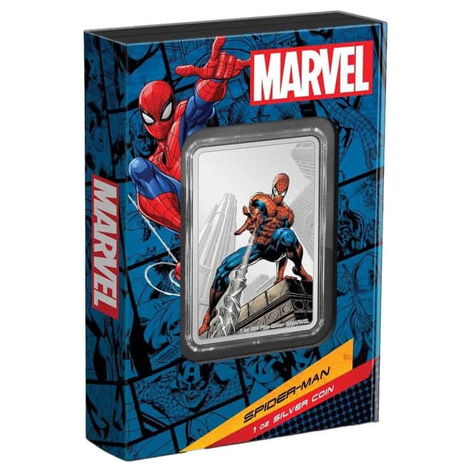 2023 Niue 1 oz Marvel Spider-Man Day Proof Silver Coin
