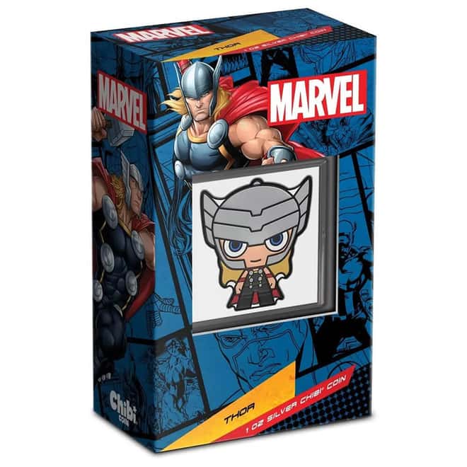 2023 Niue 1 oz Marvel Thor Silver Chibi Coin