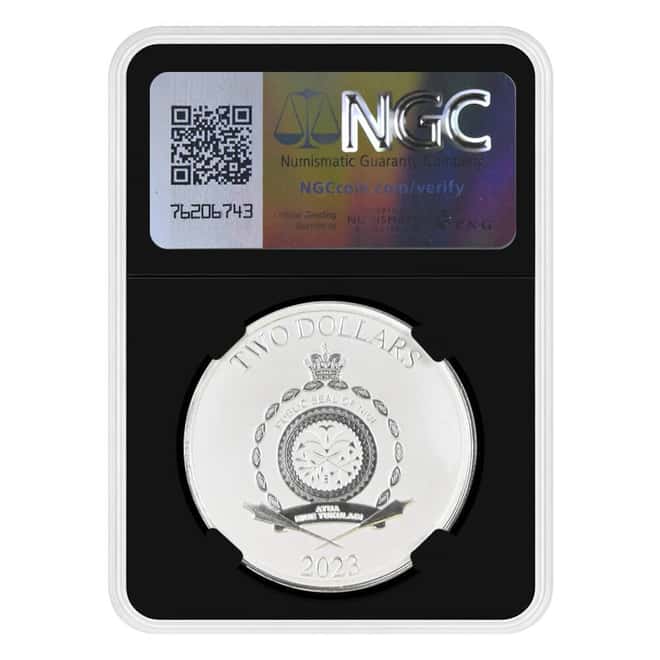 2023 Niue 1 oz Star Wars Grogu Silver Coin NGCX MS 9.9