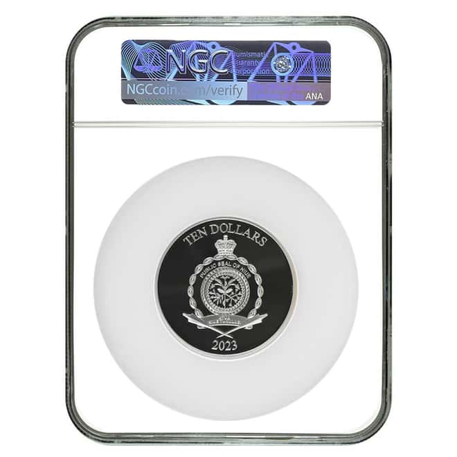 2023 Niue 3 oz Star Wars Return of the Jedi 40th Ann. Proof Silver Coin NGC PF 70 UCAM