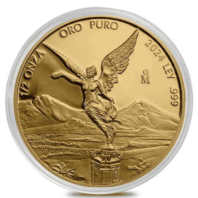 2024 1/2 oz Mexican Libertad Proof Gold Coin