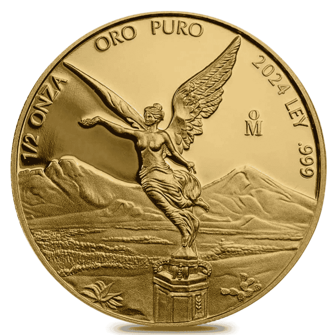 2024 1/2 oz Mexican Libertad Proof Gold Coin