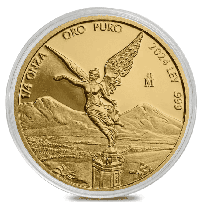 2024 1/4 oz Mexican Libertad Proof Gold Coin