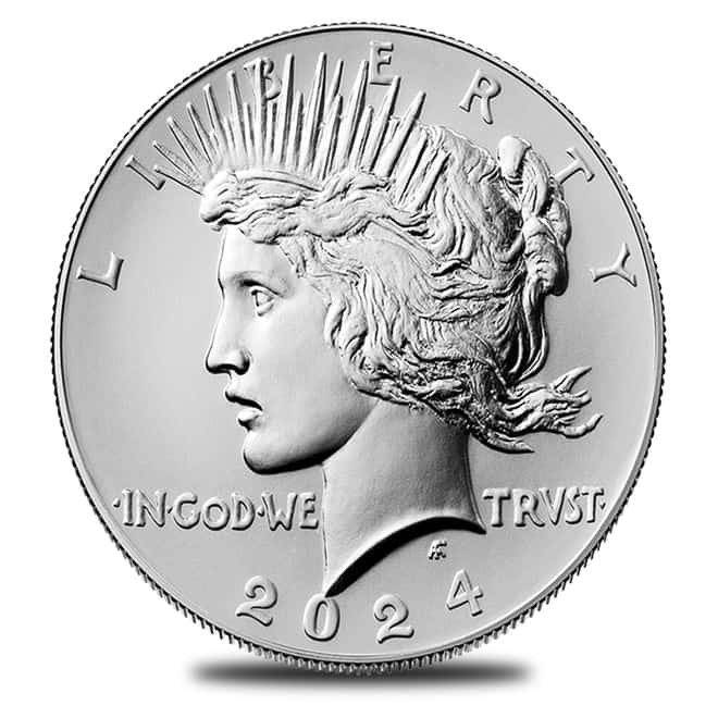 2024 Peace Silver Dollar PCGS MS 70 FS (Peace Label)