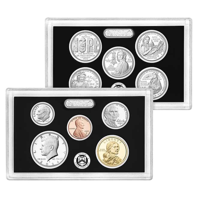 2024-S US Mint Proof Silver Set (w/Box & COA)