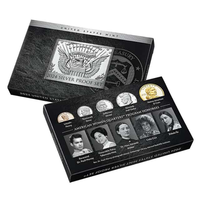 2024-S US Mint Proof Silver Set (w/Box & COA)