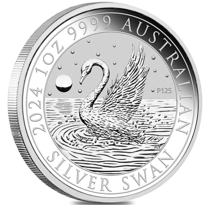 2024 1 oz Silver Australian Swan Perth Mint BU