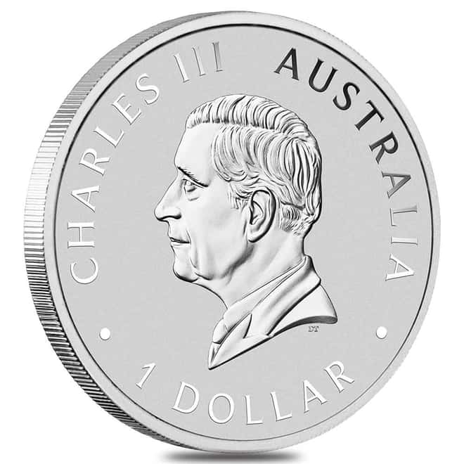 Lot of 100 - 2024 1 oz Silver Australian Wombat Perth Mint .9999 Fine BU