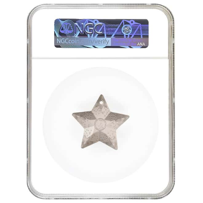 2024 Cook Islands 1 oz Starry Sky Holiday Ornaments Silver Coin NGC MS 70 FR