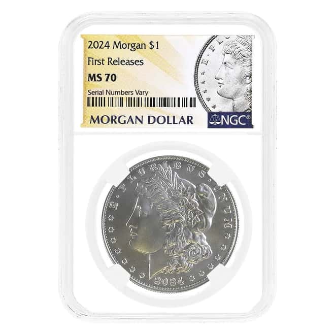 2024 Morgan Silver Dollar NGC MS 70 FR