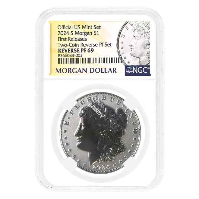 2024-S Morgan Silver Dollar Reverse Proof NGC PF 69 FR