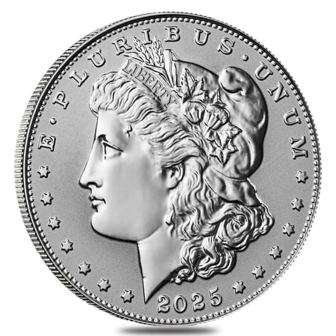 2025-S Morgan and Peace Silver Dollar Reverse Proof 2-Coin Set (w/Box & COA)