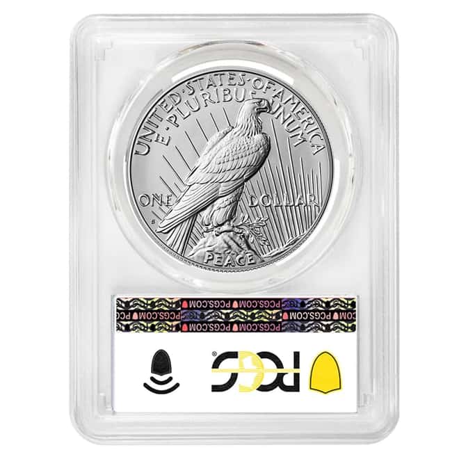 2025-S Peace Silver Dollar Reverse Proof PCGS PF 70 FS (Peace Label)