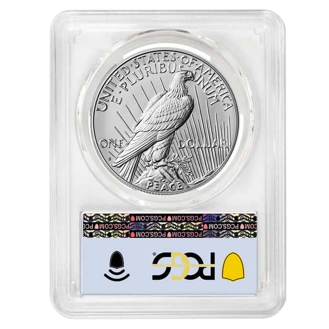 2025-S Peace Silver Dollar Reverse Proof PCGS PF 70 FDOI
