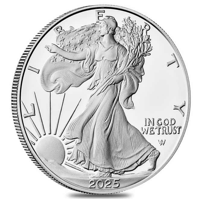 2025-W 1 oz Proof Silver American Eagle Congratulations Set (w/Box & COA)