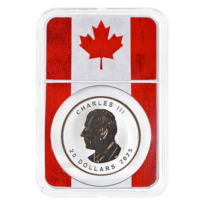 2025 1 oz Canada Maple Leaf Ultra High Relief Pulsating Rose Gilt Silver Coin NGC PF 70 ER