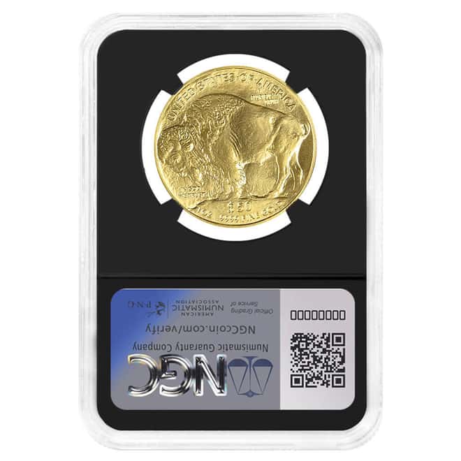 2025 1 oz Gold American Buffalo NGC MS 70 FR (Trump Signature)