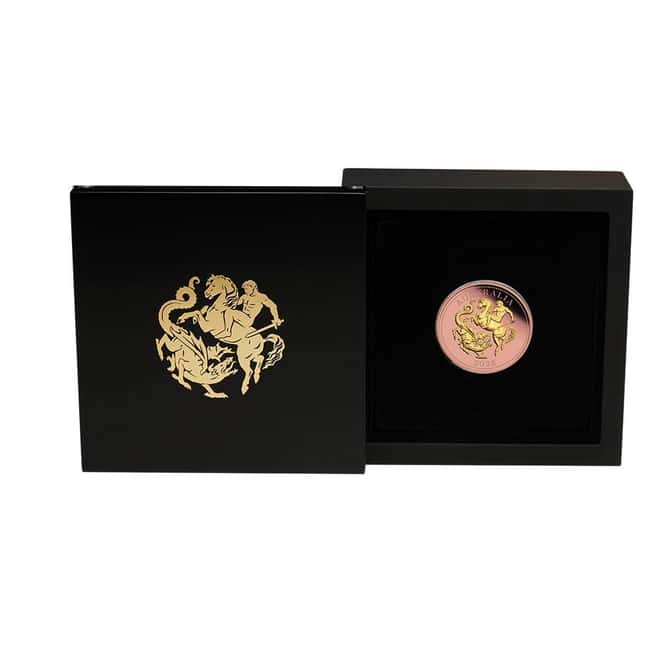 2025 Australia Five Sovereign Reverse Gilded Proof Gold Coin Perth Mint