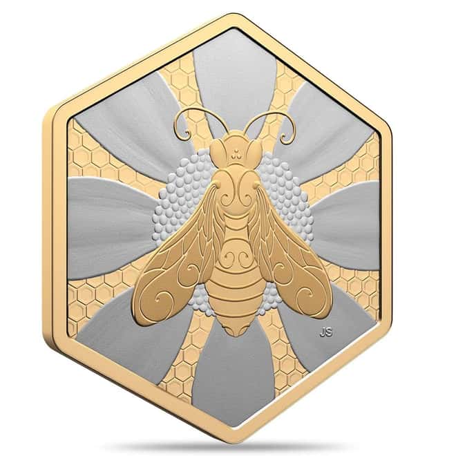 2025 Canada 1 oz Nature's Delight - The Honey Bee Silver Coin