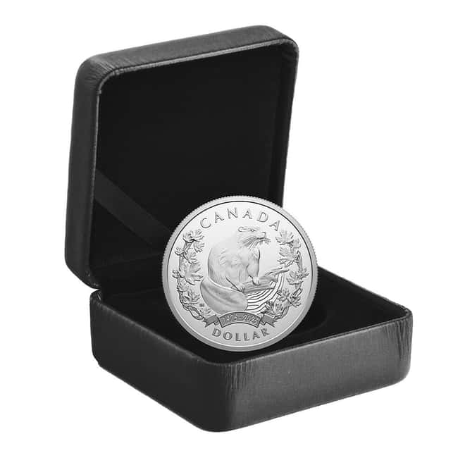 2025 Canada 3/4 oz Beaver 50th Anniversary Proof Silver Coin