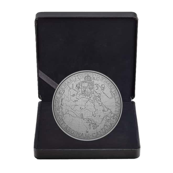 2025 Canada 5 oz Emanuel Hahn's Original Sketch Royal Visit Silver Coin