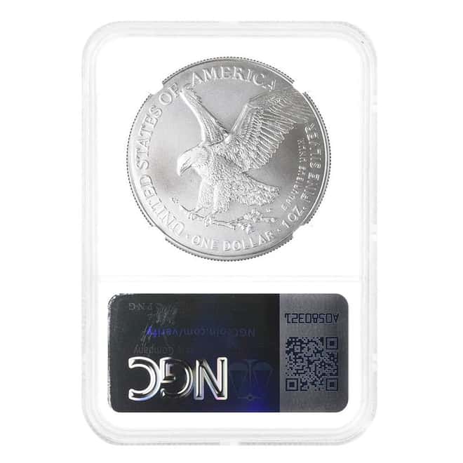2025 Eagle Privy 1 oz Silver American Eagle NGC MS 69 Mint Error