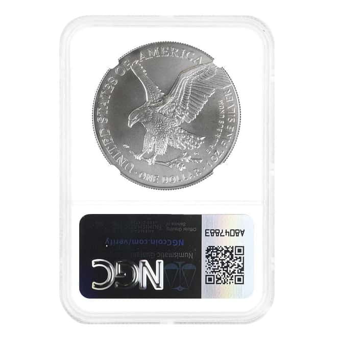 2025 Eagle Privy 1 oz Silver American Eagle NGC MS 69 Mint Error