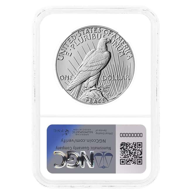 2025 Peace Silver Dollar NGC MS 70 ER (Peace Label)