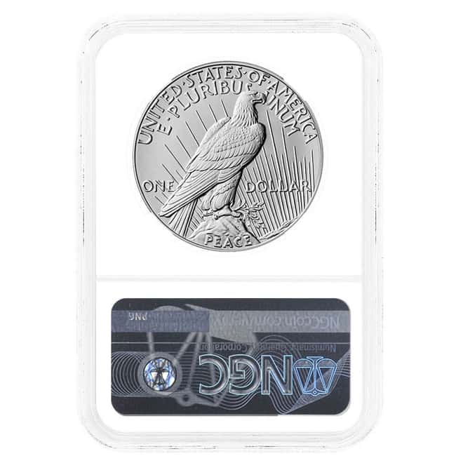2025 Peace Silver Dollar NGC MS 70 AR