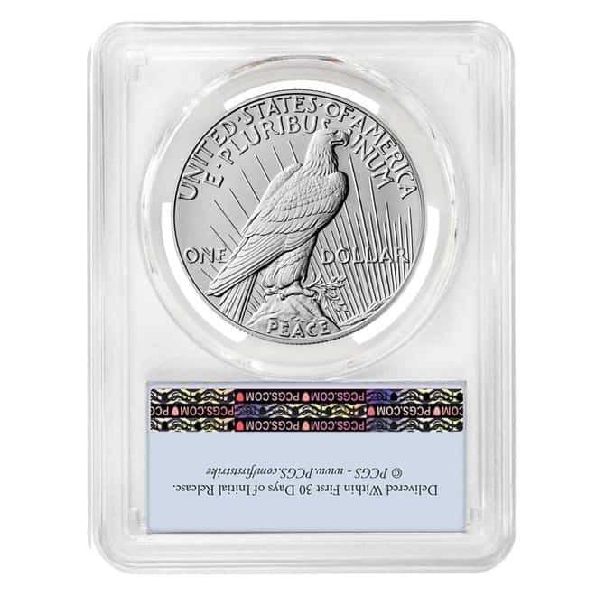 2025 Peace Silver Dollar PCGS MS 70 FS