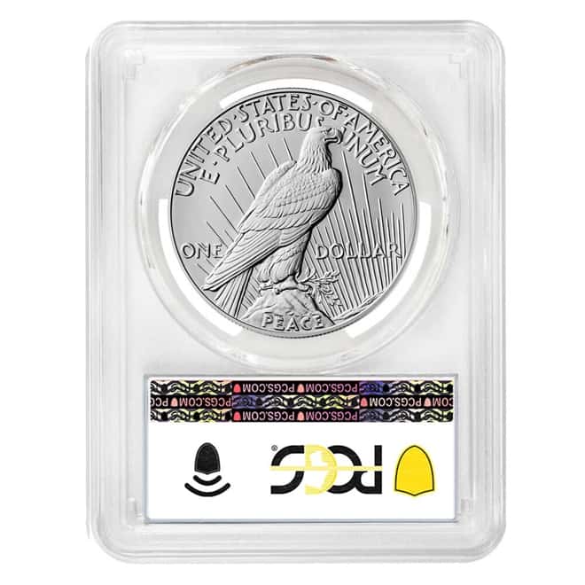 2025 Peace Silver Dollar PCGS MS 69 FS (Peace Label)