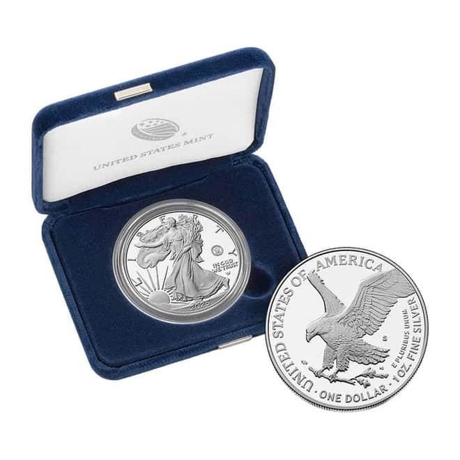 2025-P Marine Corps Privy 1 oz Proof Silver American Eagle (w/Box & COA)