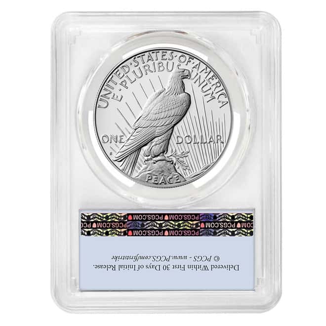 2025-S Peace Silver Dollar Proof Coin PCGS PF 69 FS