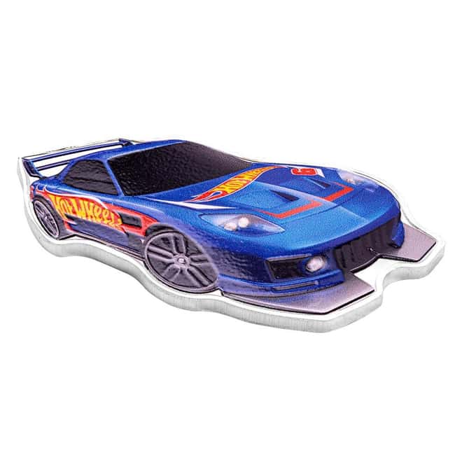 2025 Solomon Islands 1 oz Hot Wheels™ 24/Seven™ Silver Coin .9999 Fine