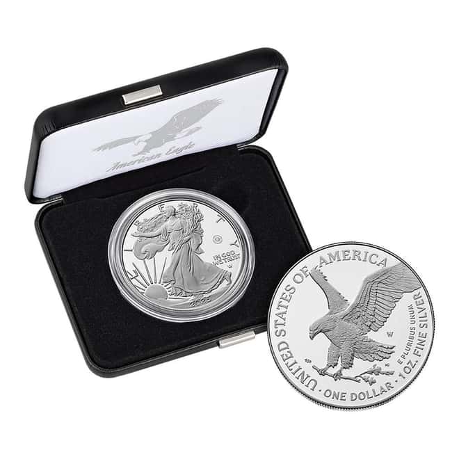2025-W Laser Engraved Privy 1 oz Proof Silver American Eagle (w/Box & COA)
