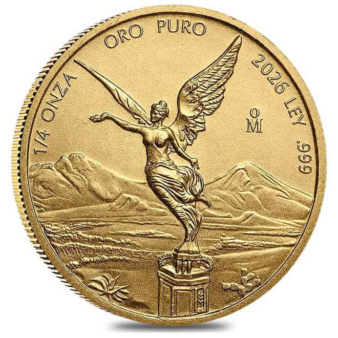 2026 1/4 oz Mexican Libertad Gold Coin BU