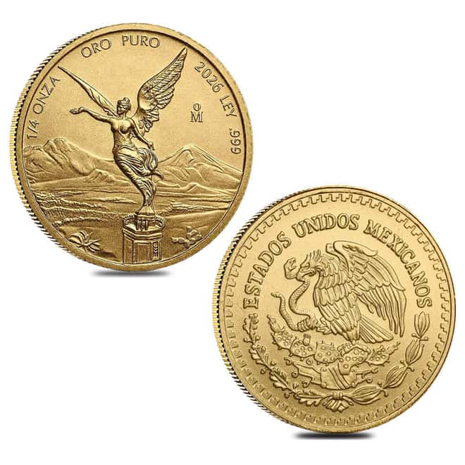2026 1/4 oz Mexican Libertad Gold Coin BU