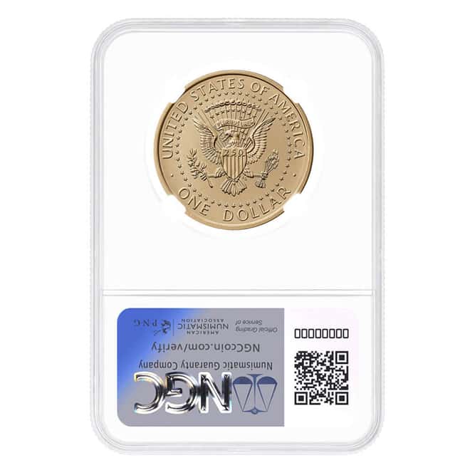 2026 (P) President Donald J. Trump $1 Coin NGC MS 63 ER Semiquincentennial