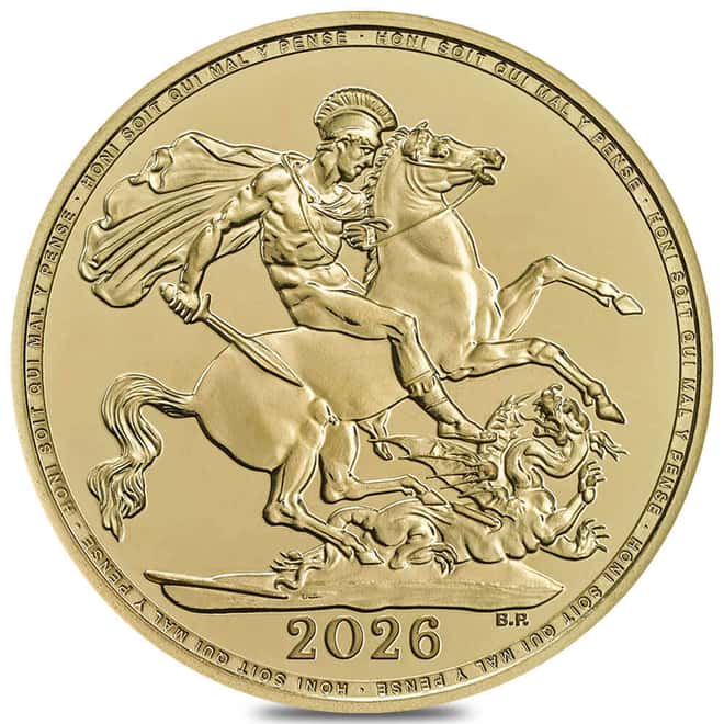 2026 Great Britain Sovereign Gold Coin BU