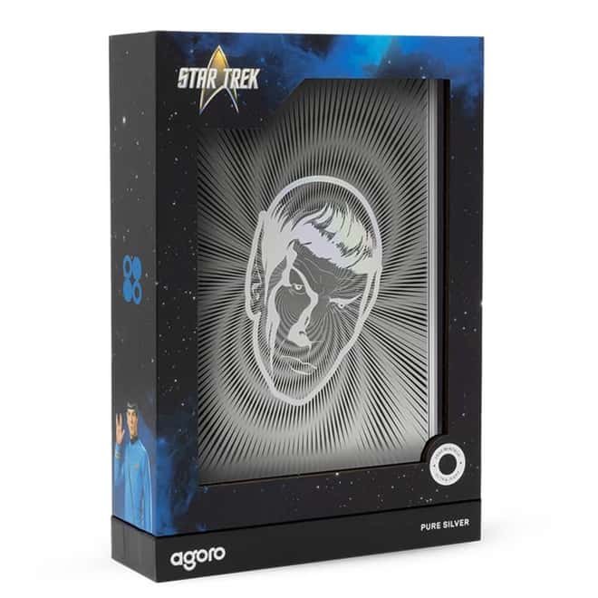 2026 Niue 5 Gram Star Trek Spock Silver Coin .999 Fine