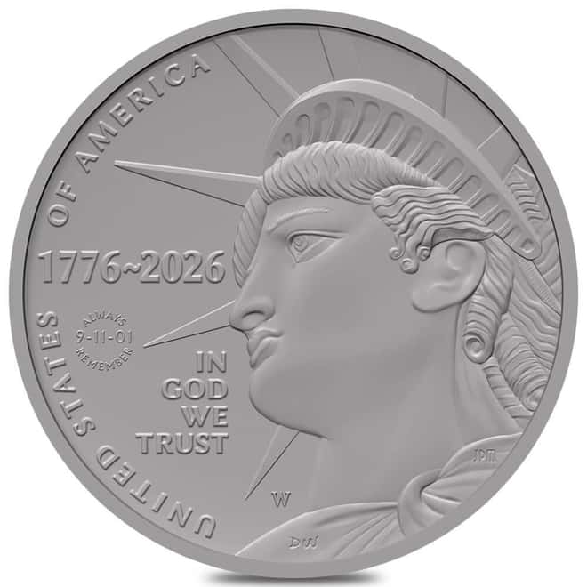 2026-P 9/11 Enduring Liberty Always Remember Privy Half Dollar $0.50 Coin